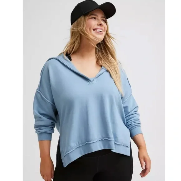 Torrid Super Soft Fleece Oversized Collar Cozycore Loungewear L/12 Hygge - Picture 2 of 14